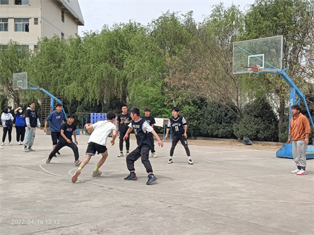 我院校团委校学生会篮球赛