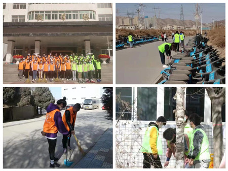 学习雷锋精神——博文学子在行动