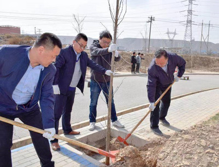 与自然携手，寻求绿色时尚 ——taptap苹果下载开展植树活动